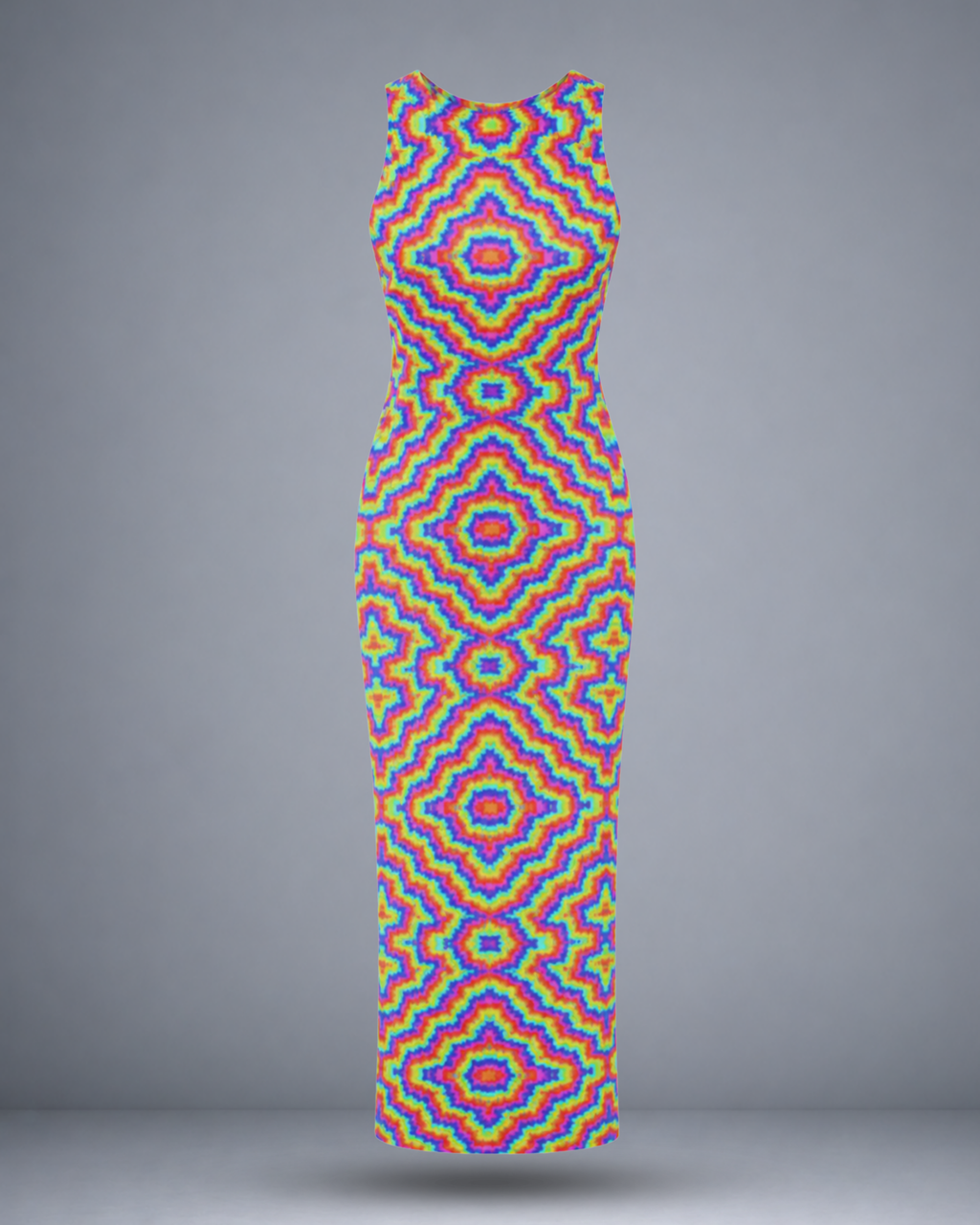 Women's Psychedelic Trip Bodycon Dress