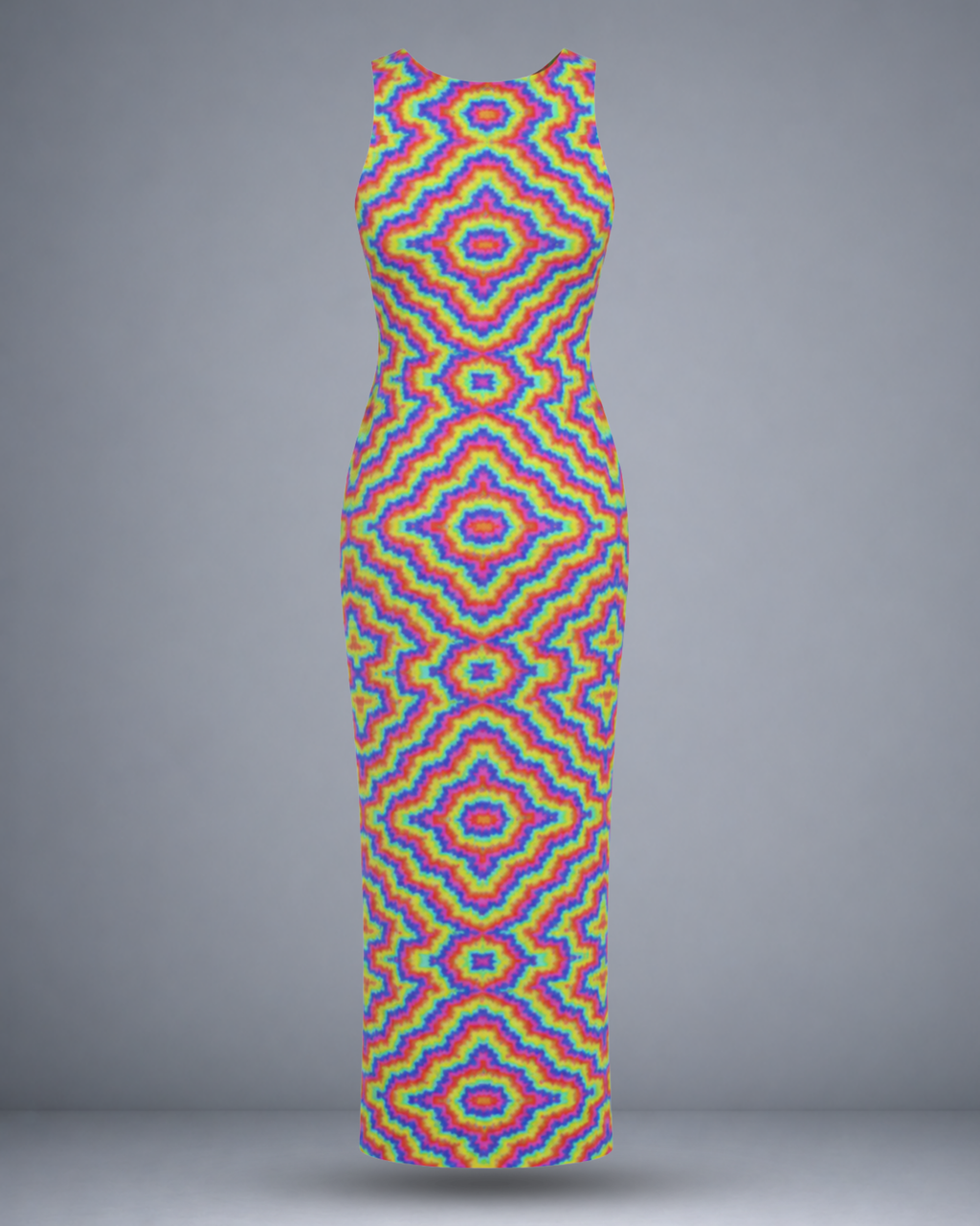 Women's Psychedelic Trip Bodycon Dress