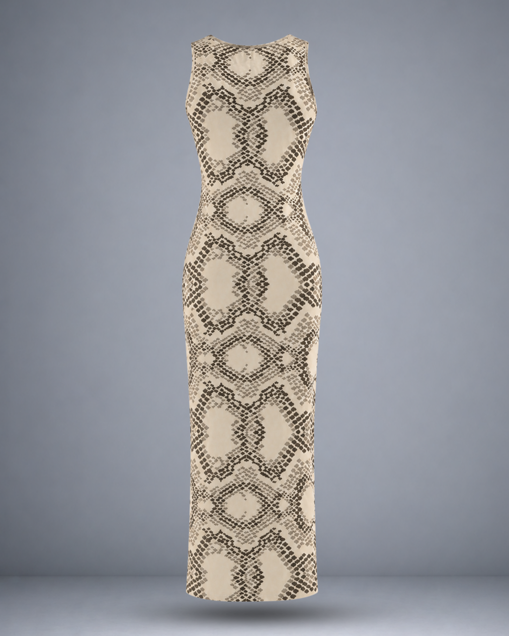 Women's SNAKE Maze Bodycon Dress