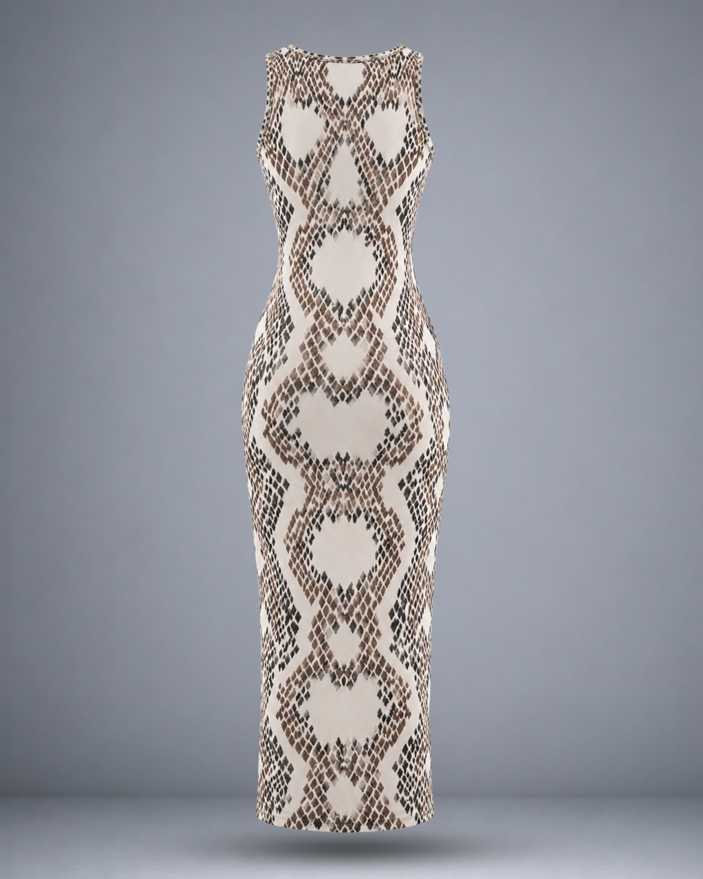 Women's Snake Serpent Bodycon Dress