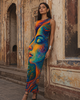 Women's Nature God Bodycon Dress