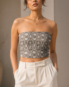 Women's Snake Serpent Tube Top