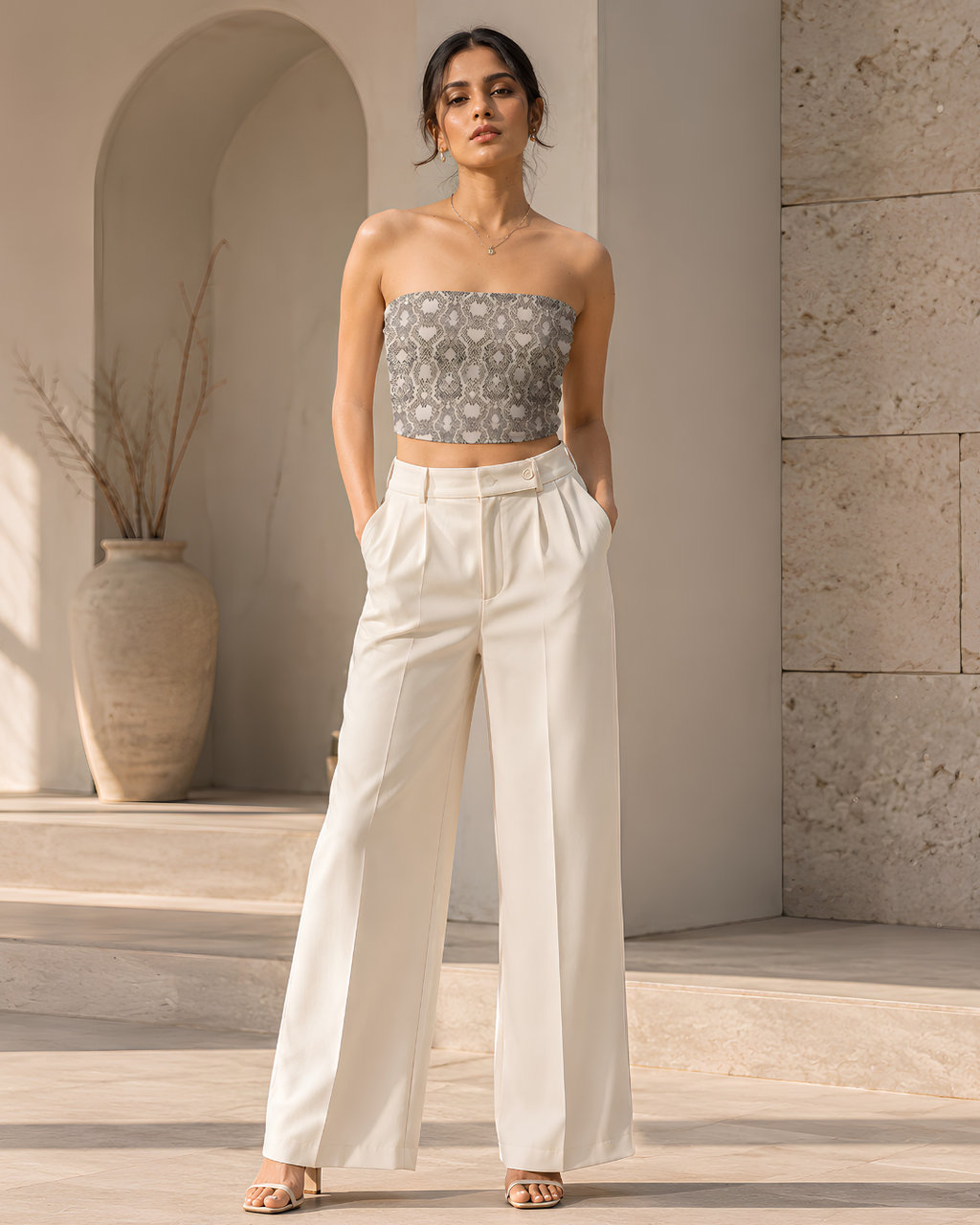 Women's Snake Serpent Tube Top