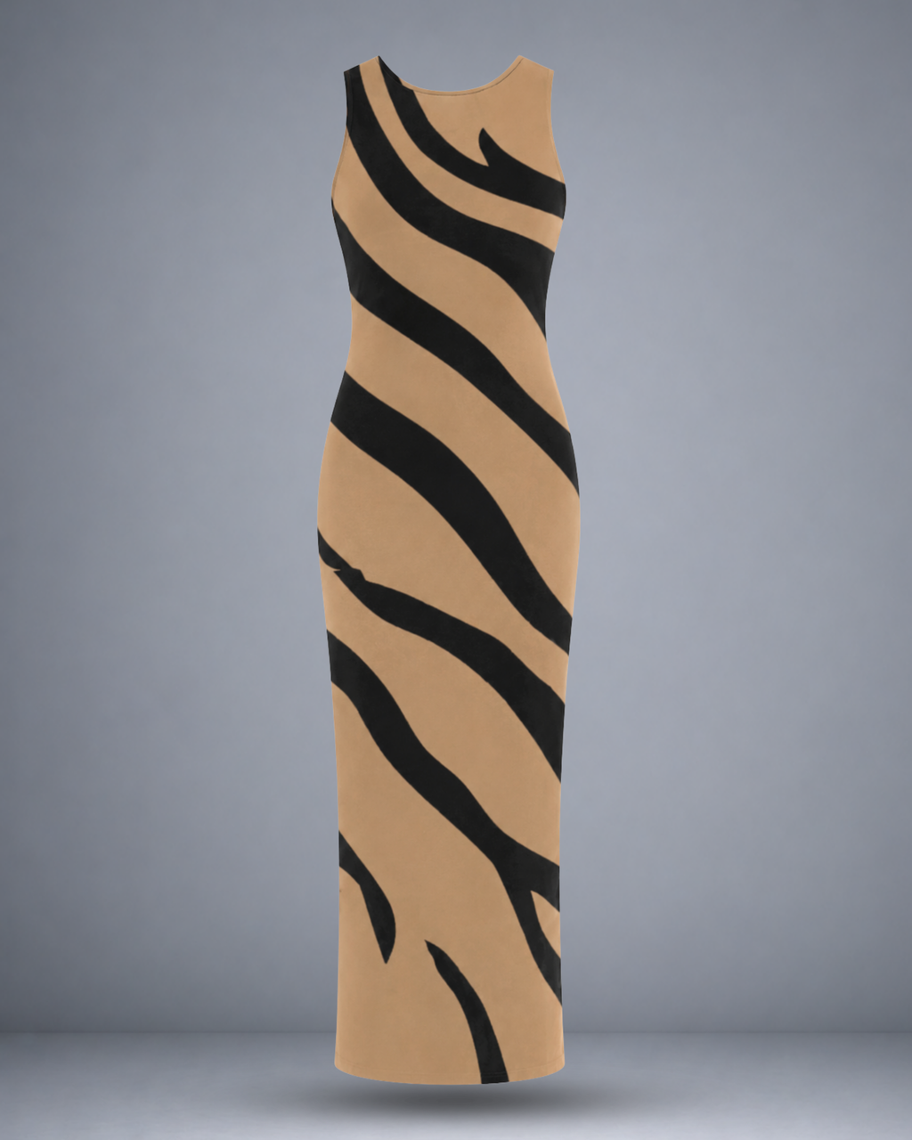 Women's Tiger Maze Bodycon Dress