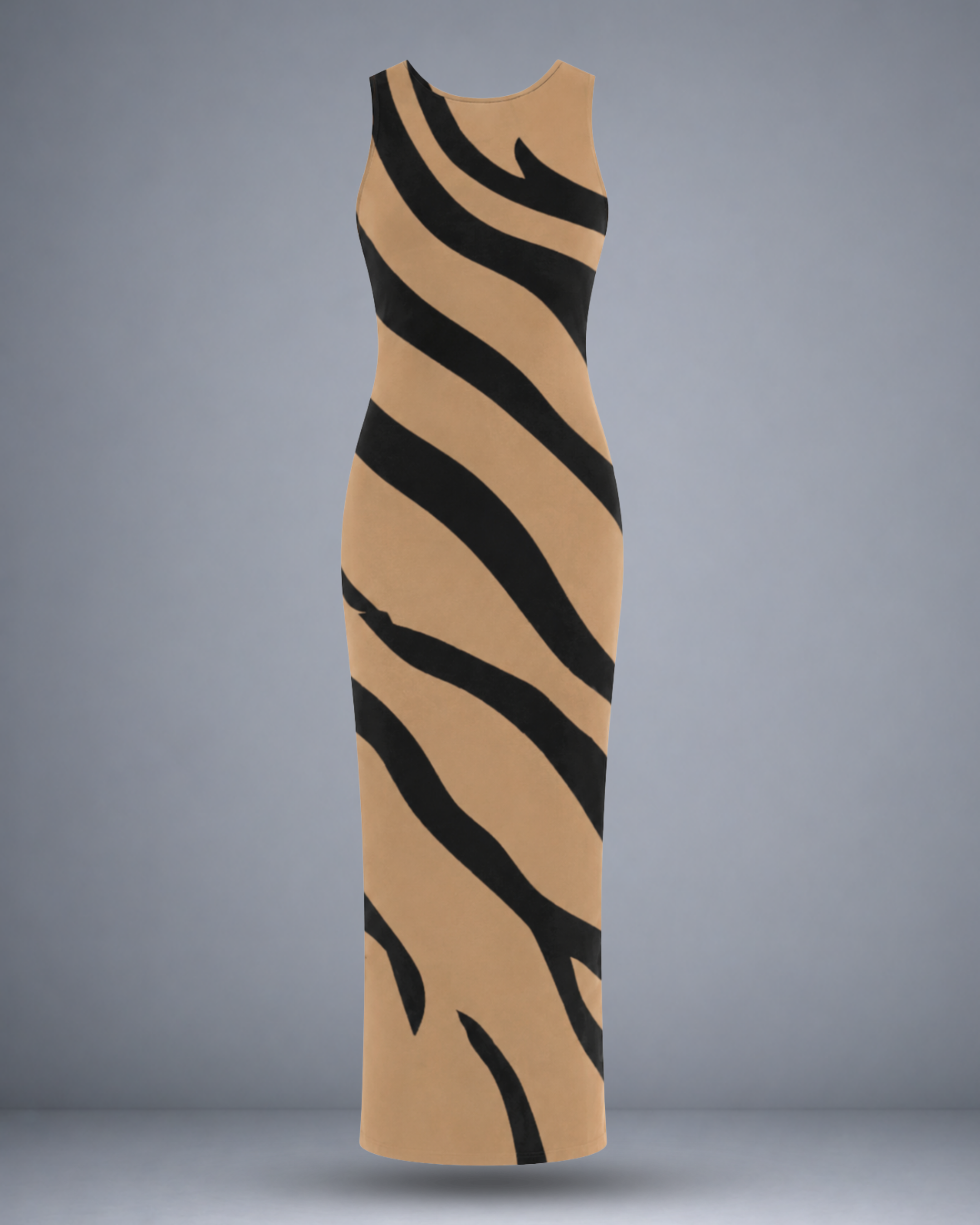 Women's Tiger Maze Bodycon Dress
