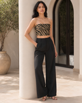 Women's Tiger Maze Tube Top