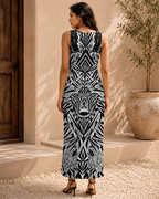 Women's Tribal Dark Energy Bodycon Dress