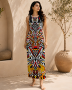 Women's Tribal Energy Bodycon Dress