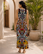 Women's Tribal Energy Bodycon Dress