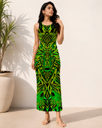 Women's Tribal Neon Energy Bodycon Dress