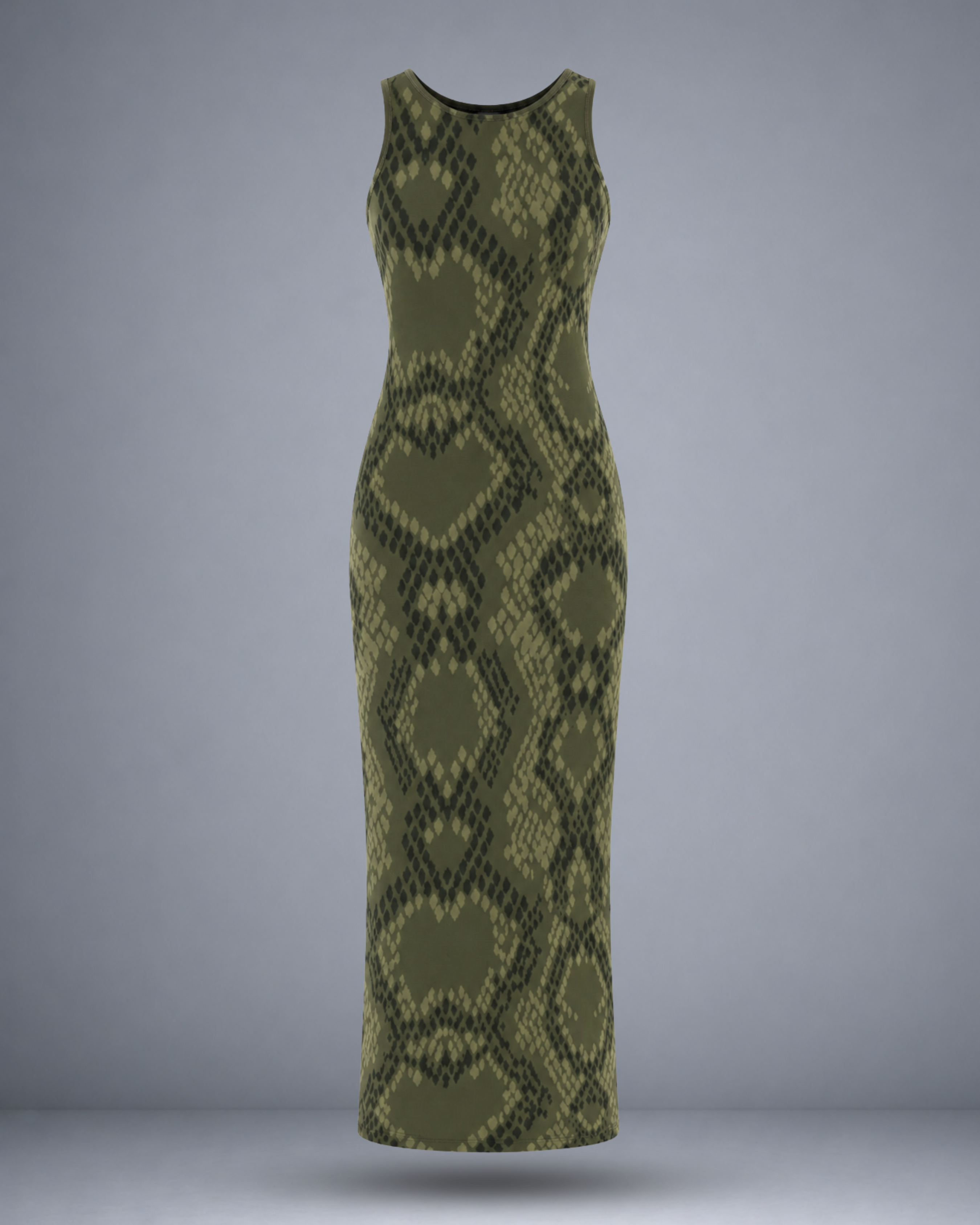 Women's Venomous Snake Maze Bodycon Dress