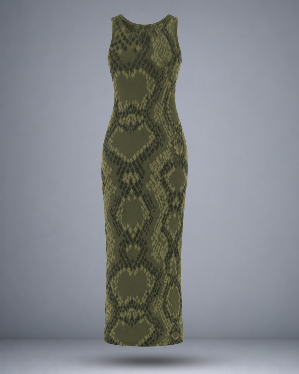 Women's Venomous Snake Maze Bodycon Dress