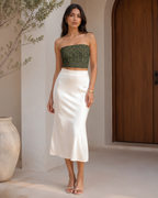 Women's Venomous Snake Maze Tube Top