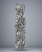 Women's Zebra Maze Bodycon Dress