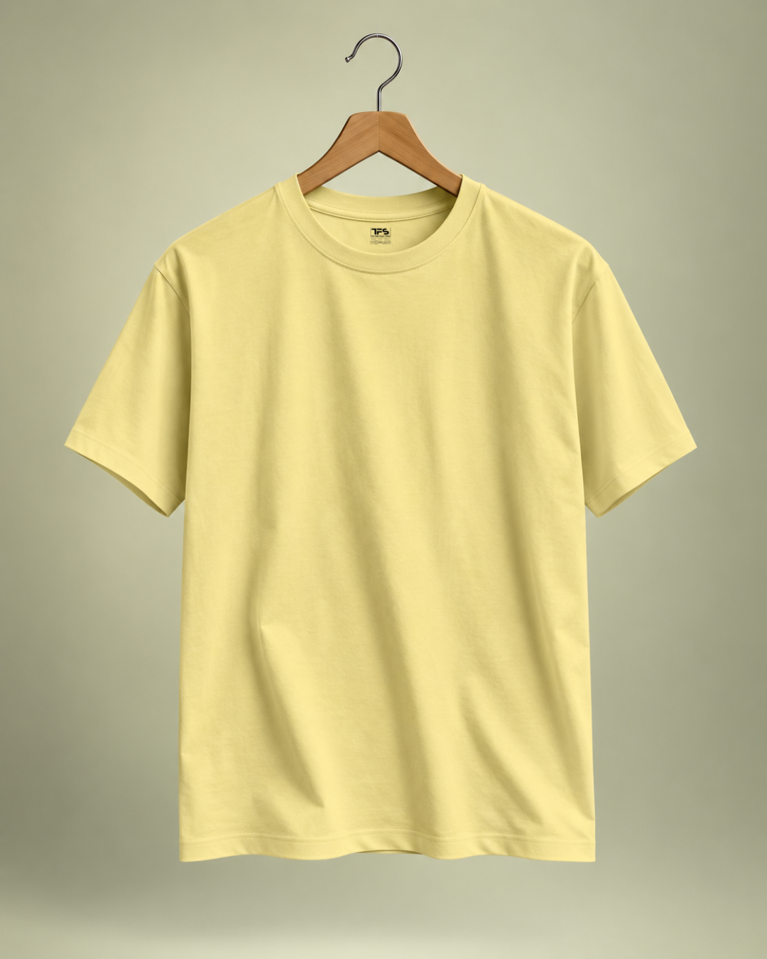 Men's Yellow Classic Crew T-Shirt