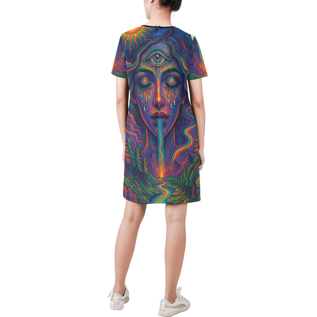Women's Three Eye A line Dress
