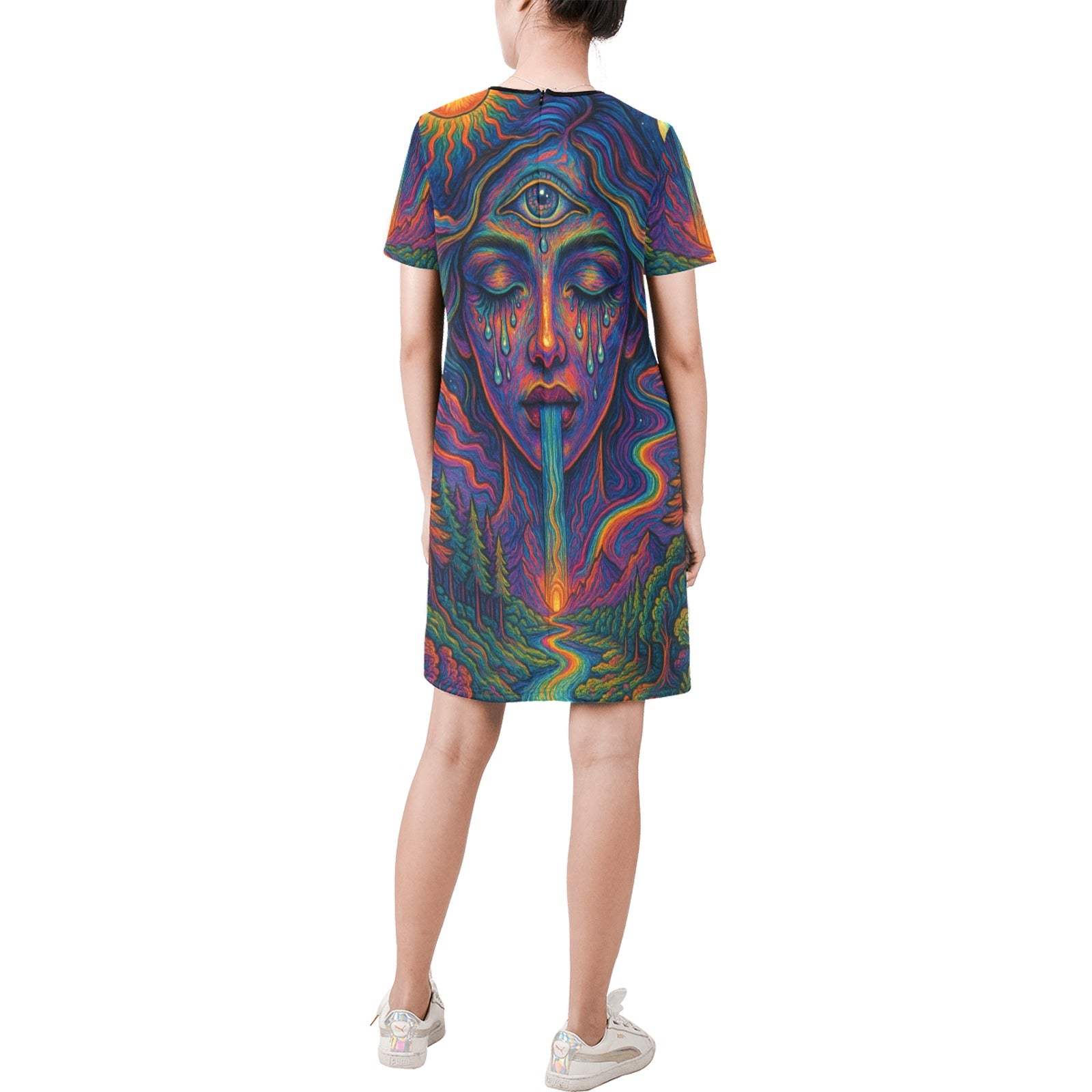 Women's Three Eye A line Dress