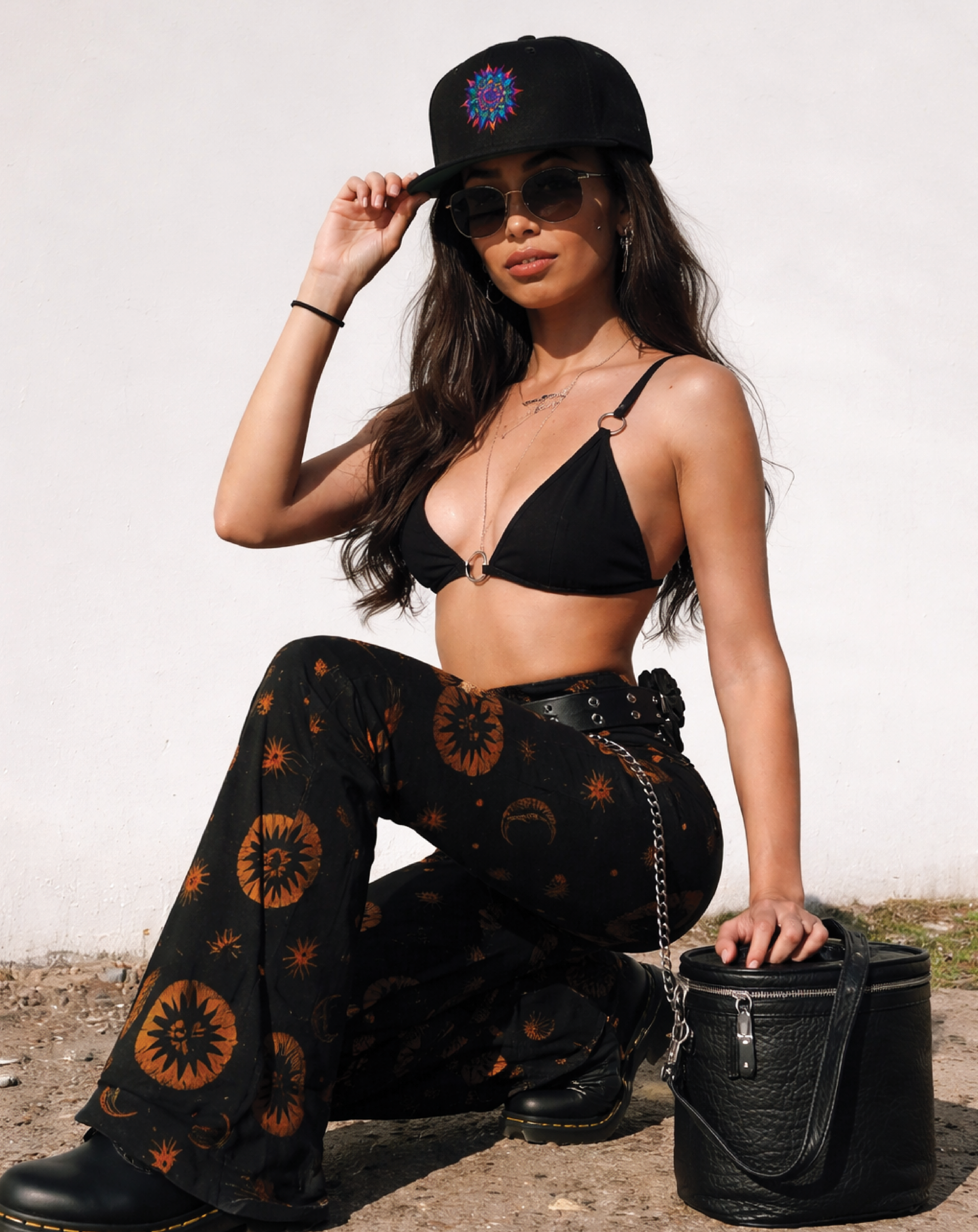 Unisex Mystic Mandala Classic Snapback Cap