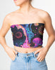 Women's Cosmic Mushroom Tube Top