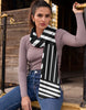 Women's Geometric Stripe Stole