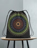 Unisex Mandala Vortex Drawstring Bag