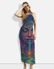 Women's Three Eye Bodycon Dress