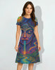 Women's Three Eye A line Dress