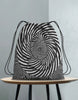 Unisex Infinity Loop Drawstring Bag