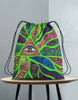 Unisex 3rd Eye Power Drawstring Bag