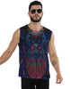 Men's Psychedelic Stag Tank Top