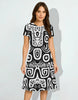 Women's Tribal Art A line Dress