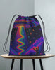Unisex Alien Funk Drawstring Bag