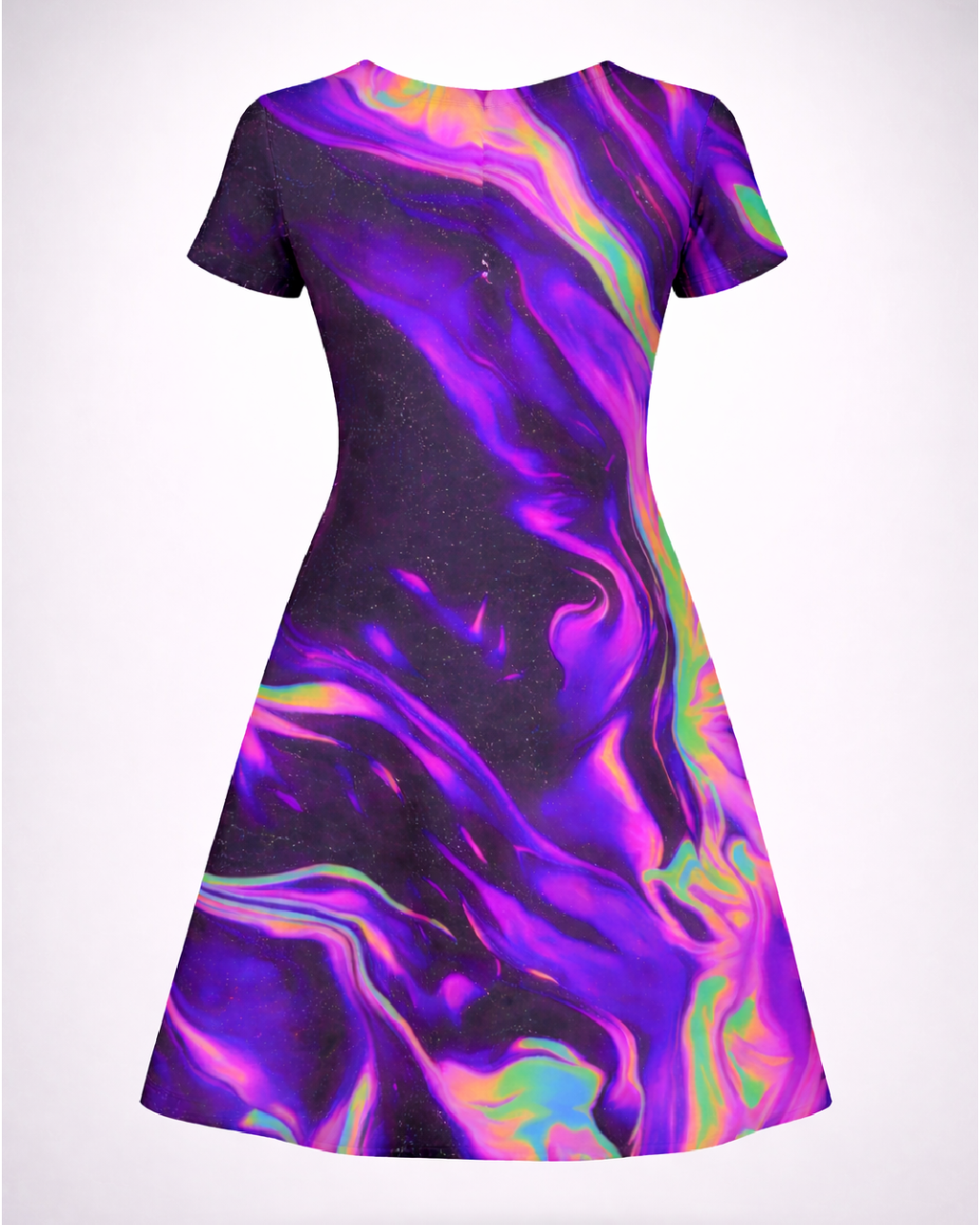 Women's Aurora Swirl A line Dress