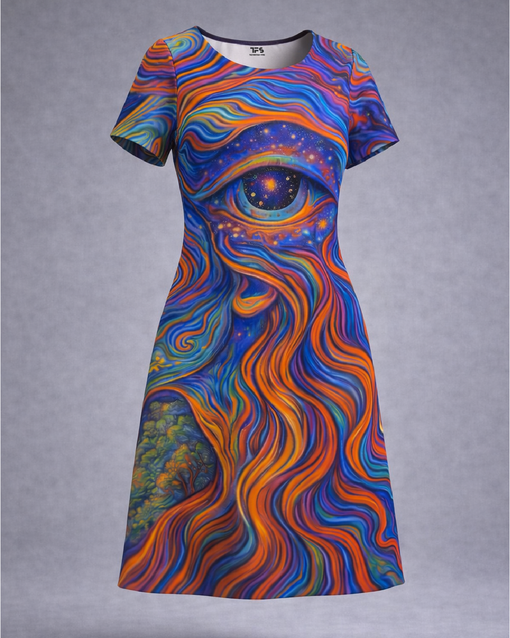 Women's Art Eye A line Dress