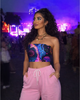 Women's Cosmic Mushroom Tube Top