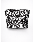 Women's Tribal Art Tube Top