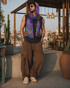Unisex Mushroom Colors Stole