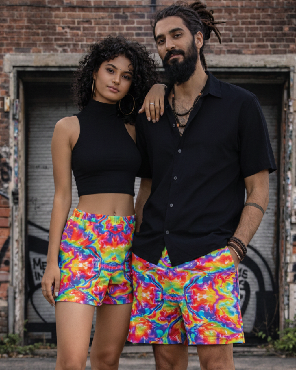 Unisex Acid Rage Shorts