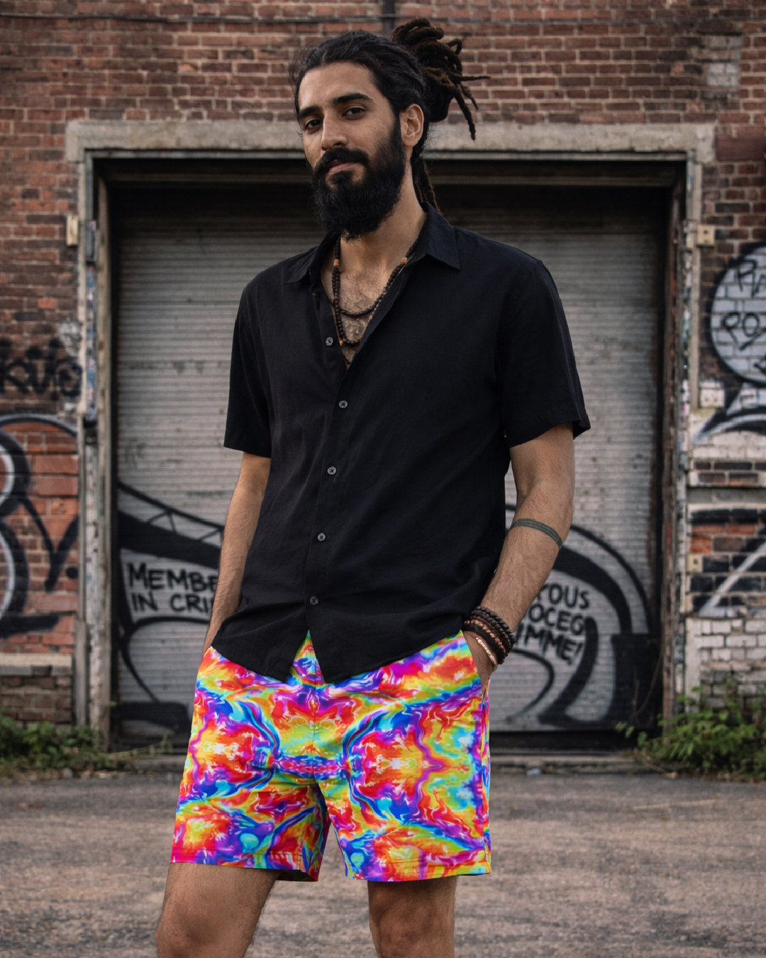 Unisex Acid Rage Shorts