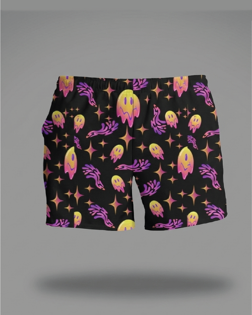Unisex Acid Smiley Shorts