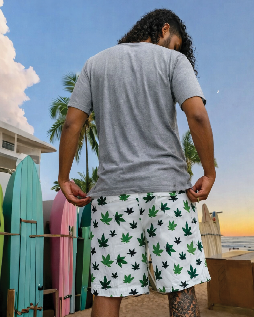 Unisex 420 Herb Shorts