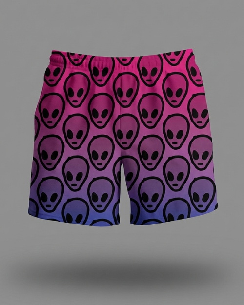 Unisex Alien Hue Shorts