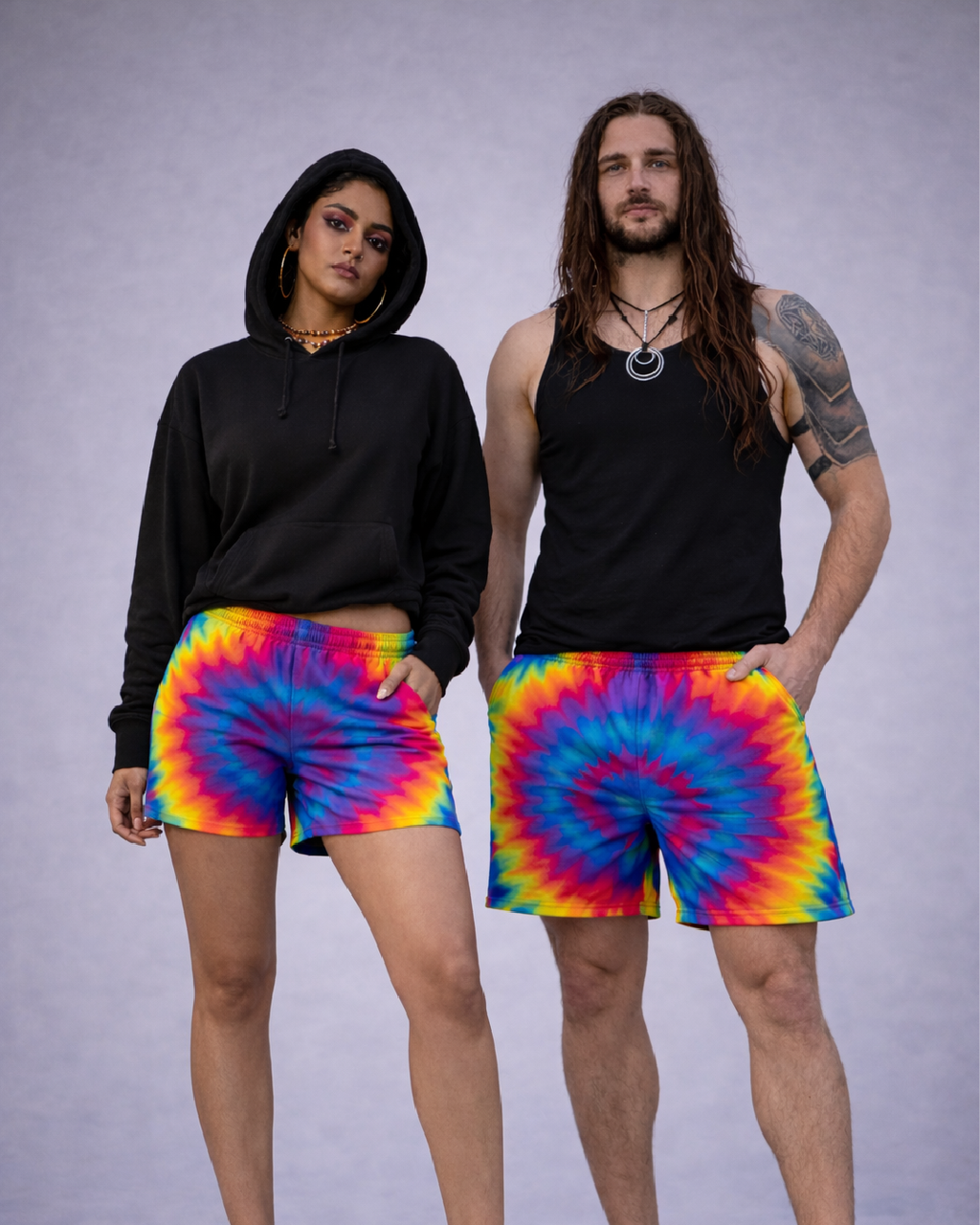 Unisex Kosmic Chakra Shorts