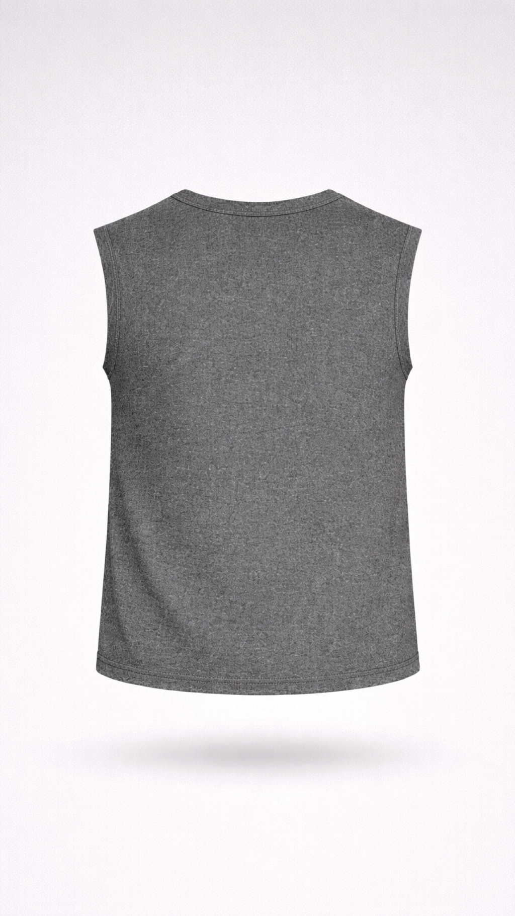 Men's Charcoal Melange Tank Top