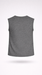 Men's Charcoal Melange Tank Top