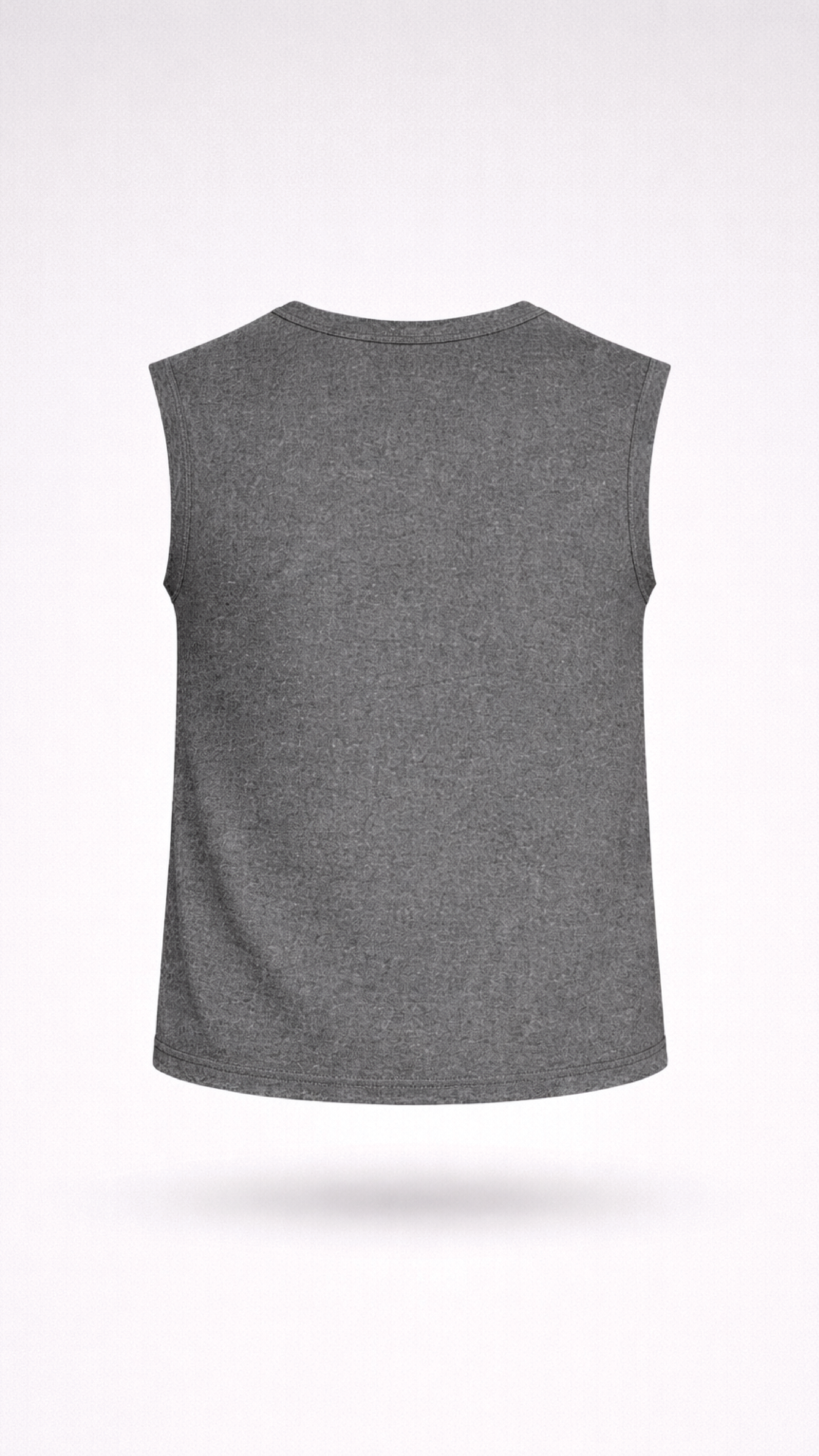 Men's Charcoal Melange Tank Top