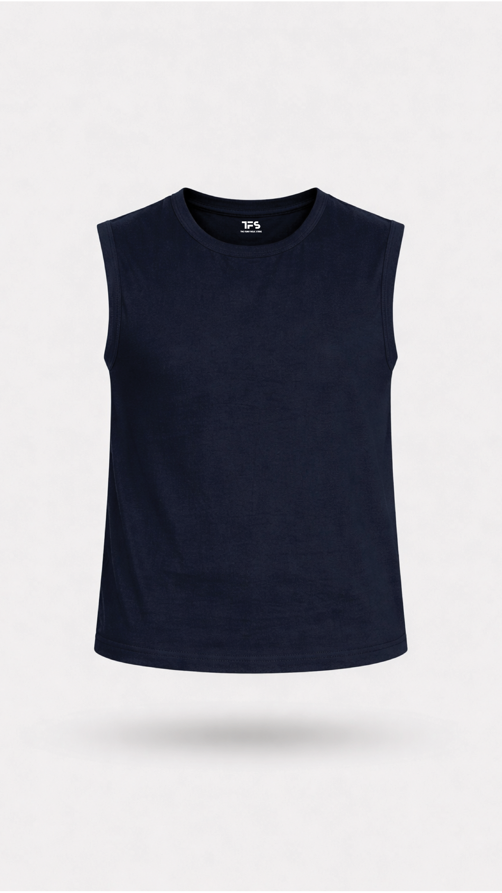 Men's Navy Blue Tank Top