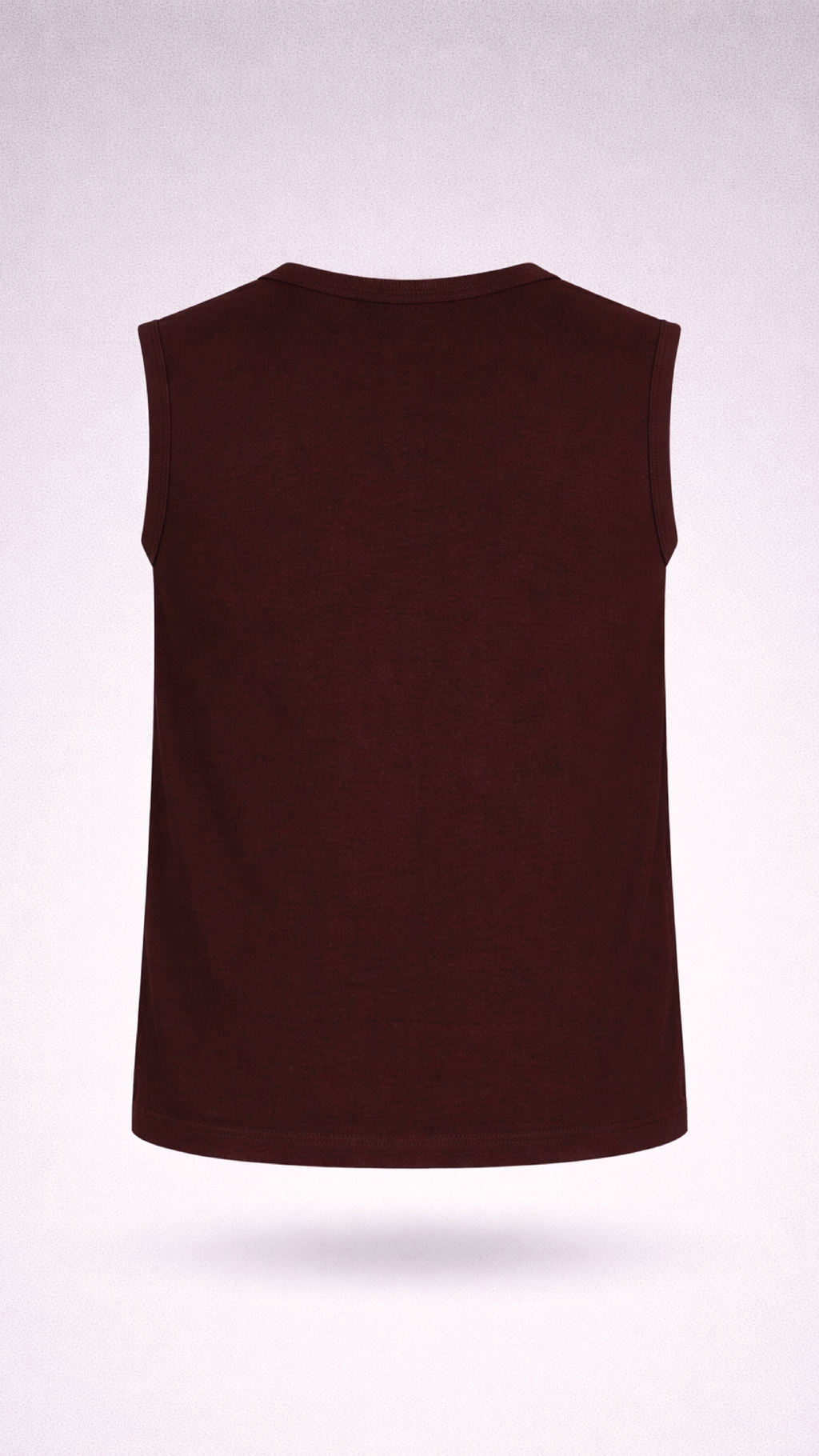 Men's Maroon Tank Top