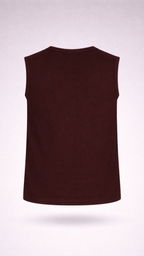 Men's Maroon Tank Top