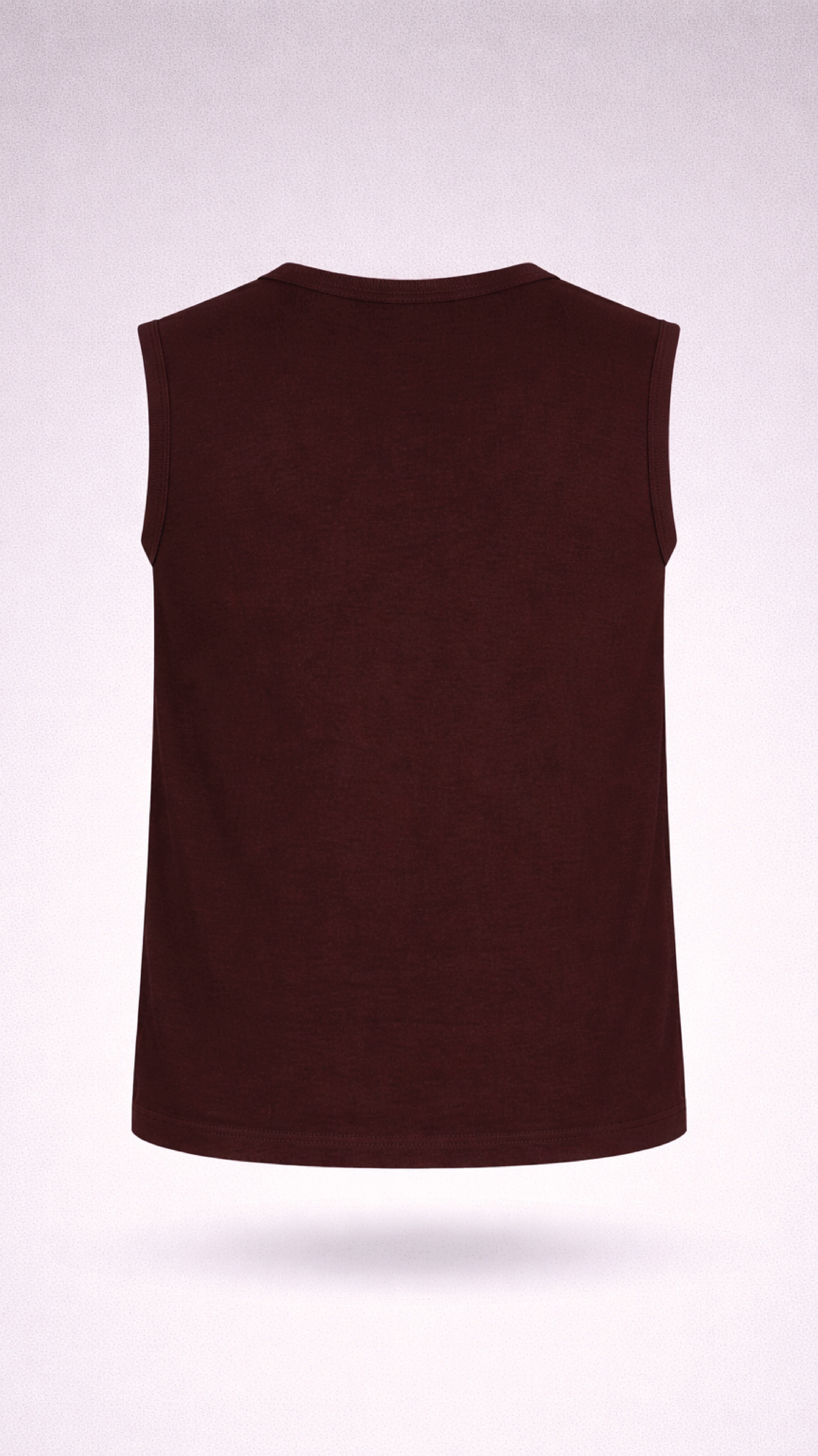 Men's Maroon Tank Top
